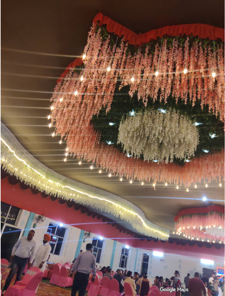 Interior view of Badwal Farm banquet space